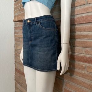 Denim Mini Skirt